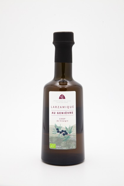 Vinaigre Larzamique au Genièvre  25cl