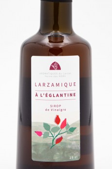 Vinaigre Larzamique à l'Eglantine 25cl