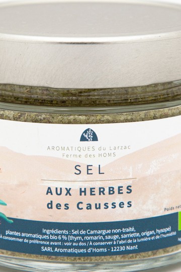 Sel aux Herbes des Causses - Pot 280g