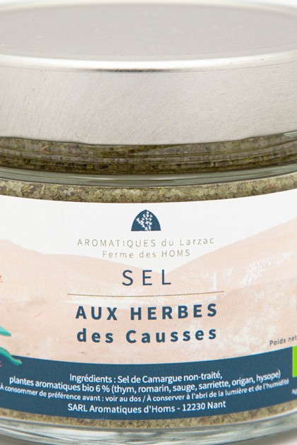 Sel aux Herbes des Causses - Pot 280g