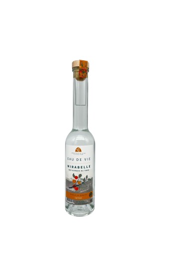 Eau de vie de Mirabelle des Gorges du Tarn - 25 cl