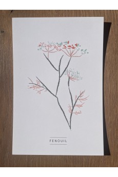 Carte postale Fenouil
